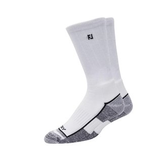 FootJoy ProDry Crew men's socks, white