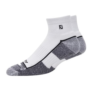 FootJoy ProDry Quarter men's socks, white
