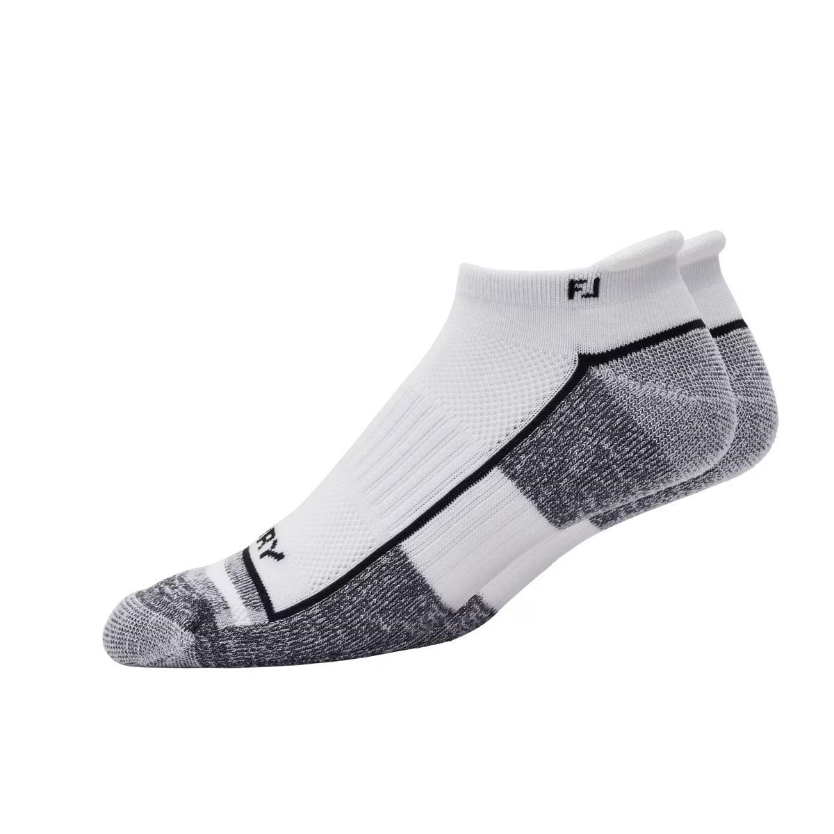 FootJoy ProDry Roll-Tab men's socks, white