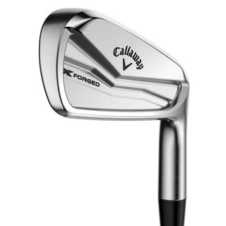 Callaway X Forged Chrome irons, steel