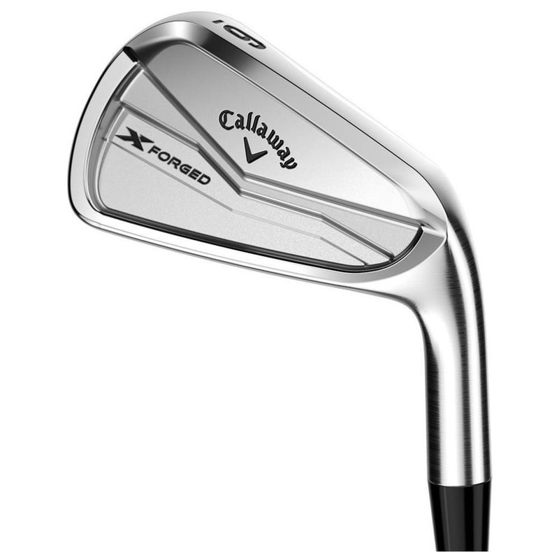 Callaway X Forged Chrome irons, steel