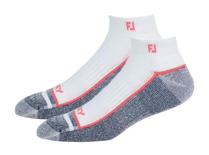 FootJoy ProDry Sport socks, white/red/navy