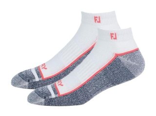 FootJoy ProDry Sport socks, white/red/navy