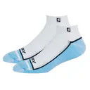 FootJoy ProDry Sport socks, white/navy/ocean