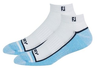 FootJoy ProDry Sport socks, white/navy/ocean