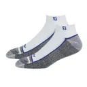 FootJoy ProDry Sport mens socks, white/cobalt/black