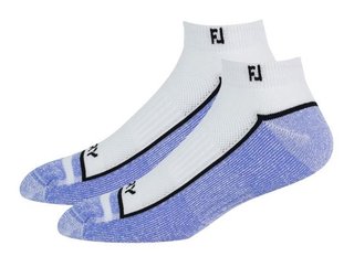 FootJoy ProDry Sport men's socks, white/black/cobalt