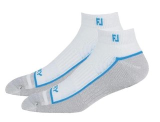 FootJoy ProDry Sport socks, white/ocean/grey