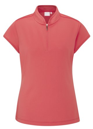 PING Evetta Jacquard women's polo, paradise pink