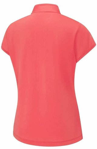 PING Evetta Jacquard women's polo, paradise pink