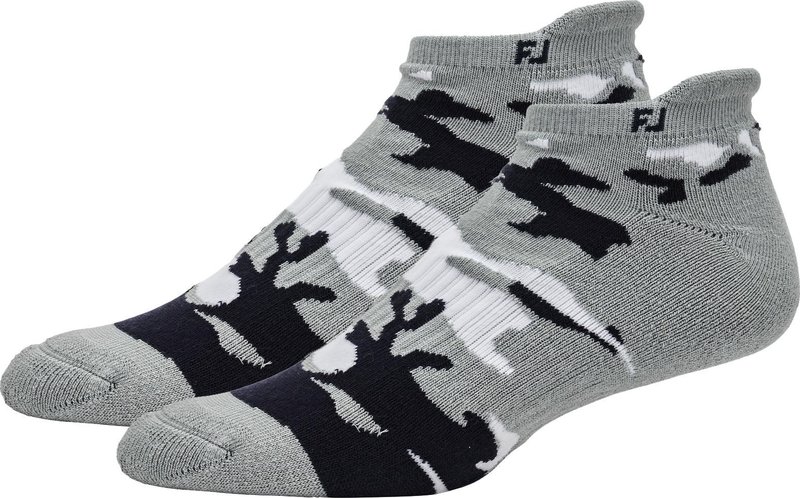FootJoy ProDry Roll-Tab men's socks, grey camo