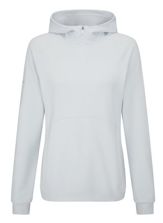 PING Rhona Textured women's hoodie, soft grey