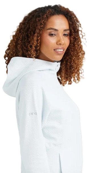 PING Rhona Textured women's hoodie, soft grey