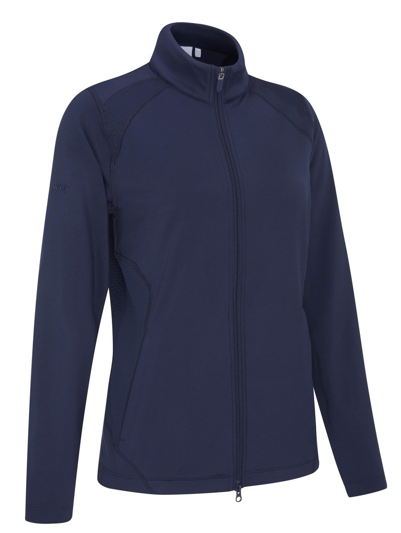 PING Eda Lightweight Full Zip women's jacket, navy