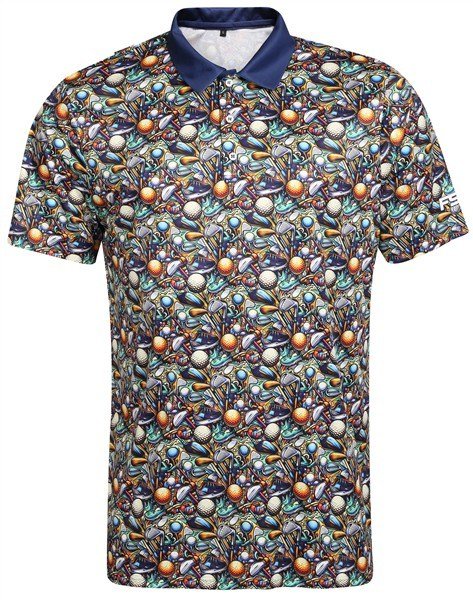 Fashion Sports Wear Bergen men's polo, navy/green