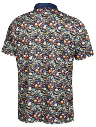 Fashion Sports Wear Bergen men's polo, navy/green