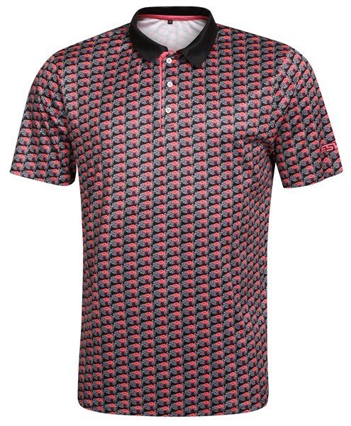 Fashion Sports Wear Nairobi men's polo, black/pink