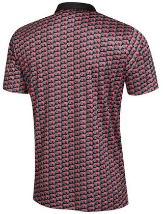 Fashion Sports Wear Nairobi men's polo, black/pink