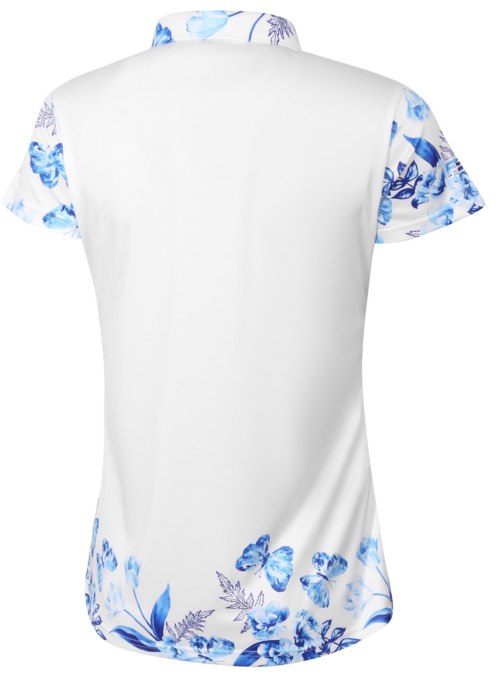 Fashion Sports Wear Tirana women's polo, white/blue