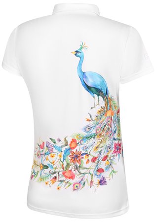Fashion Sports Wear Valencia women's polo, white