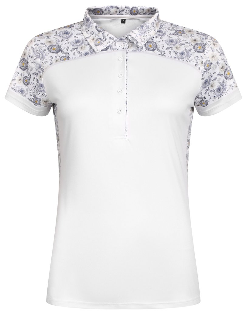 Fashion Sports Wear Valdivia women's polo, white