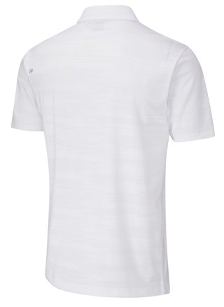 PING Claude Camo Mesh men's polo, white