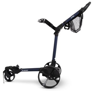 MGI E-Boost hybrid golf trolley 2026, matt navy