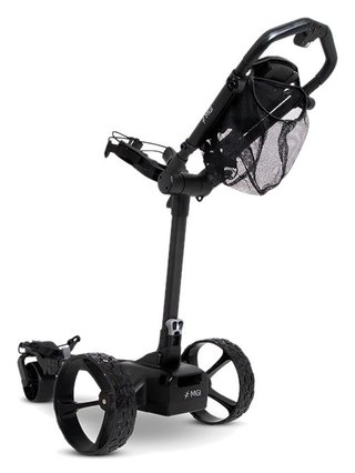 MGI E-Boost hybrid golf trolley 2026, matt navy