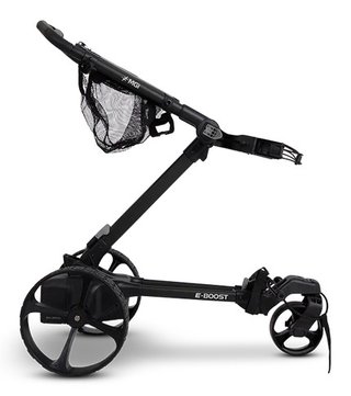 MGI E-Boost hybrid golf trolley 2026, matt navy