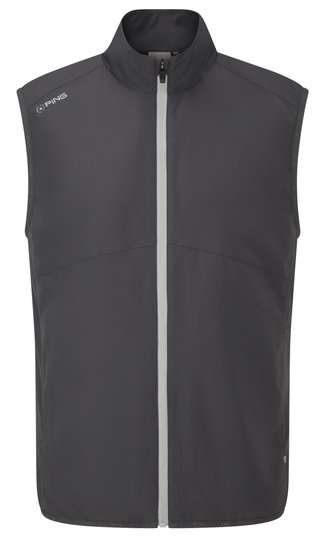 PING Burford mens vest, asphalt