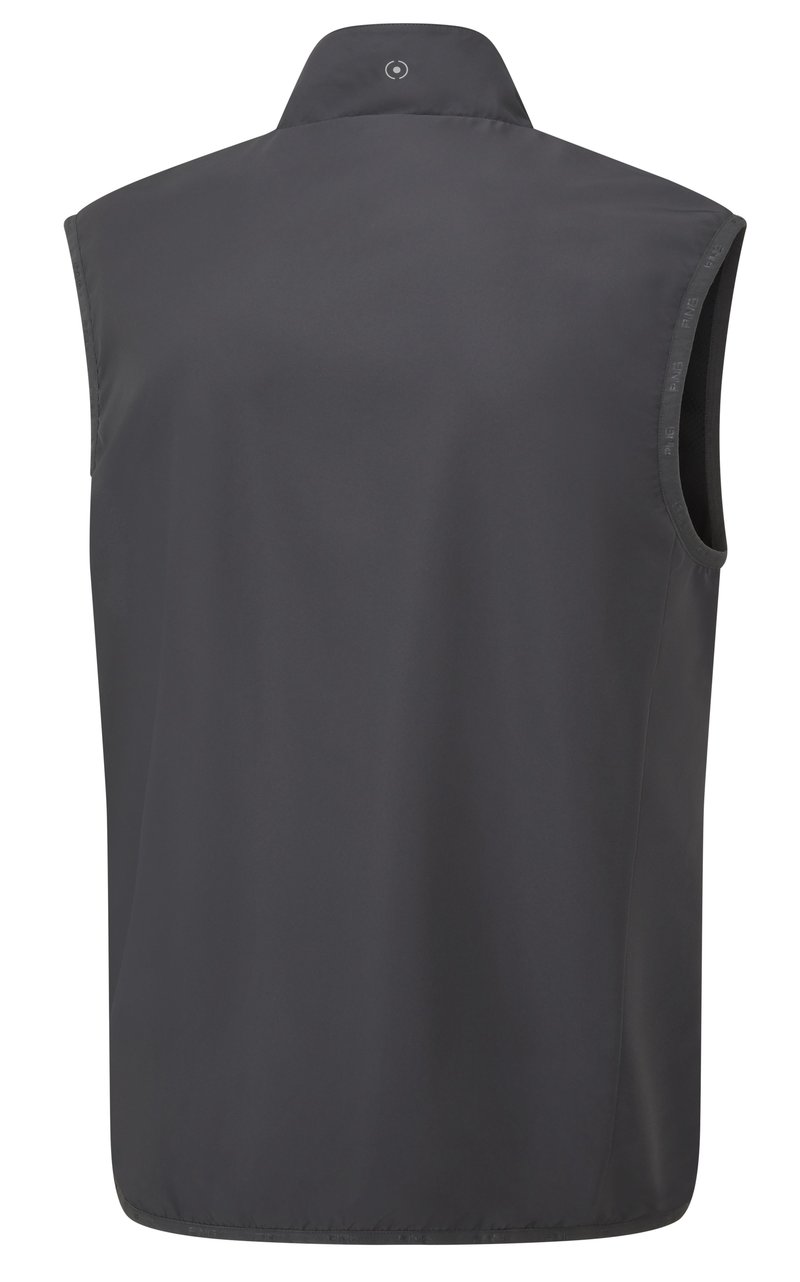 PING Burford mens vest, asphalt