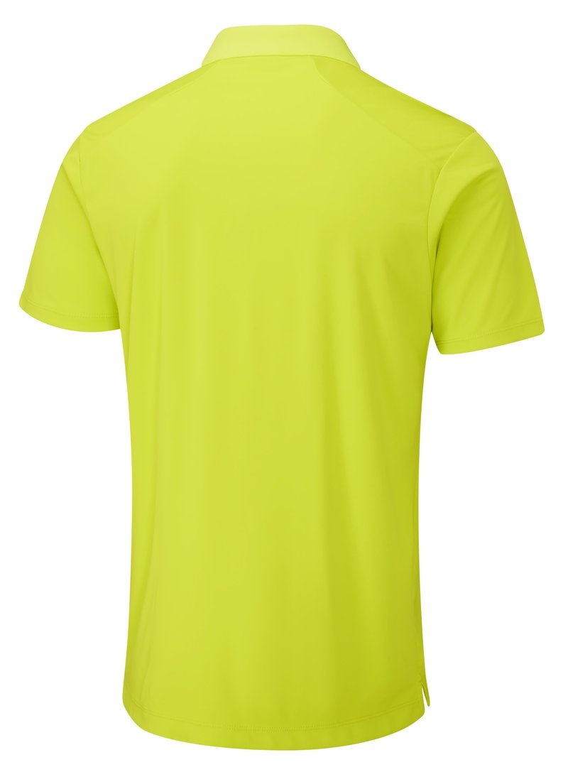 PING Lindum mens polo, lime