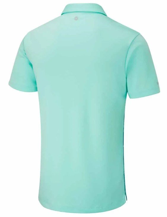 PING Tiago mens polo, green bay multi