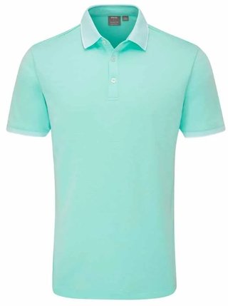 PING Gideon men's polo, green bay marl