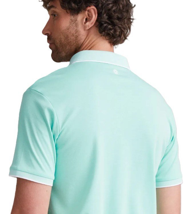 PING Gideon men's polo, green bay marl
