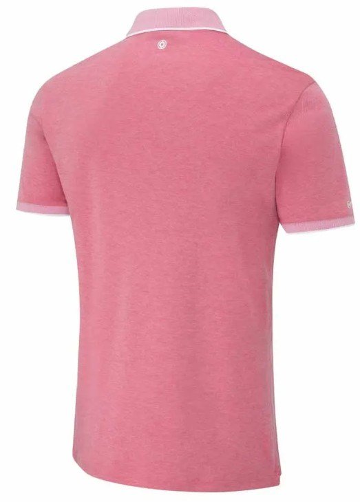 PING Gideon men's polo, rhapsody pink marl