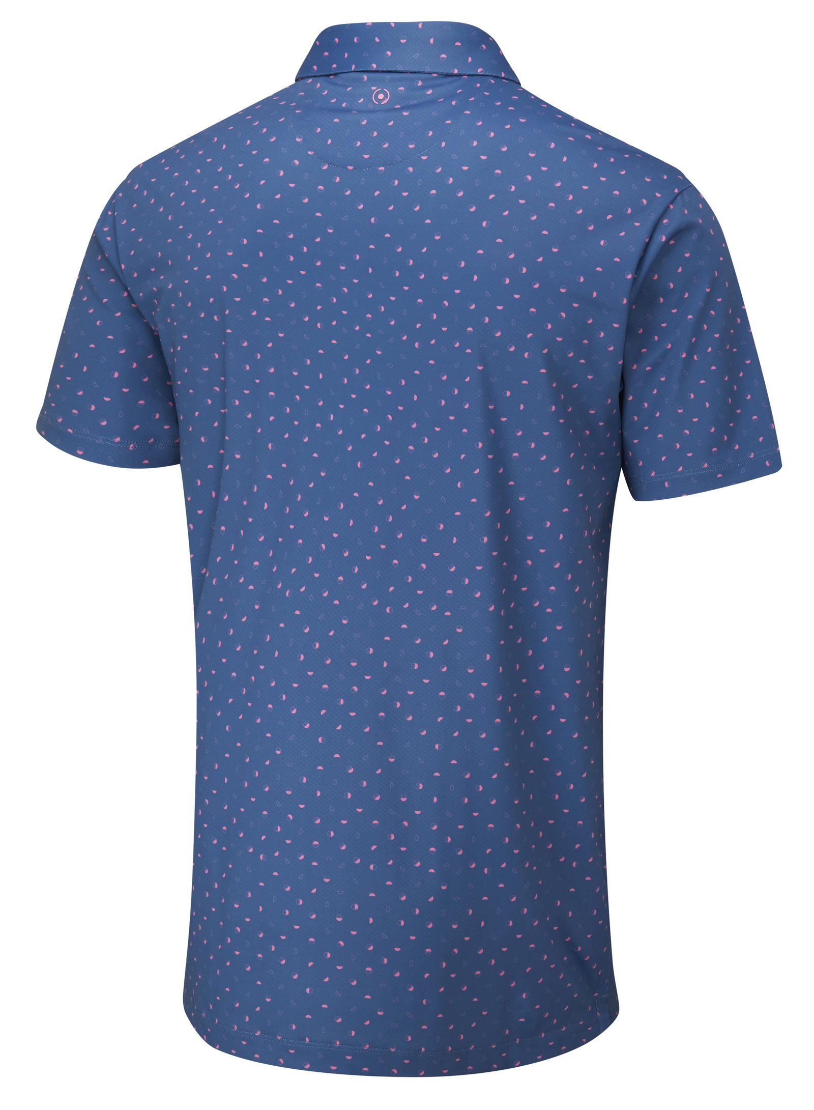 PING Ephron Printed men's polo, stellar multi
