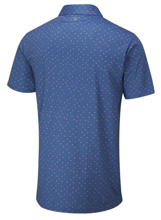 PING Ephron Printed men's polo, stellar multi