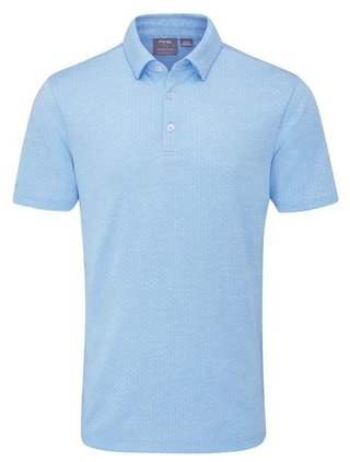 PING Rafe mens polo, baltic sea