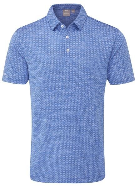 PING Rafe men's polo, bright cobalt