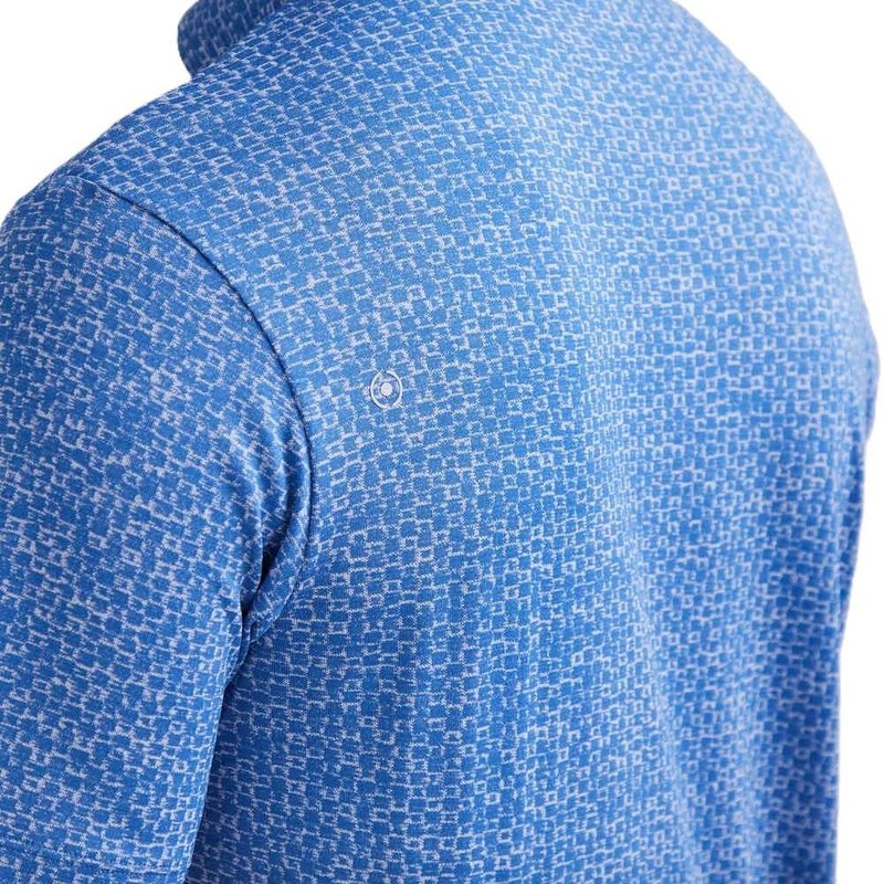 PING Rafe men's polo, bright cobalt