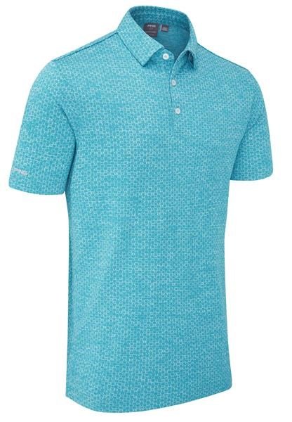 PING Rafe men's polo, turquoise