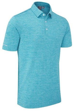 PING Rafe men's polo, turquoise