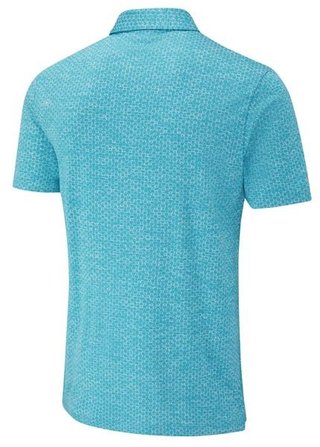 PING Rafe men's polo, turquoise