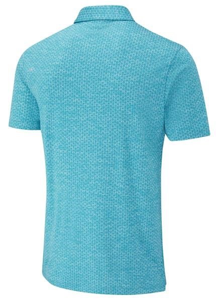 PING Rafe men's polo, turquoise