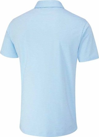 PING Langford men's polo, baltic sea/white