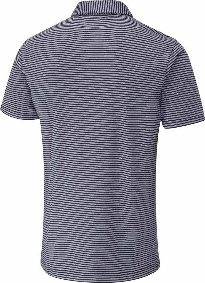 PING Langford men's polo, navy/white