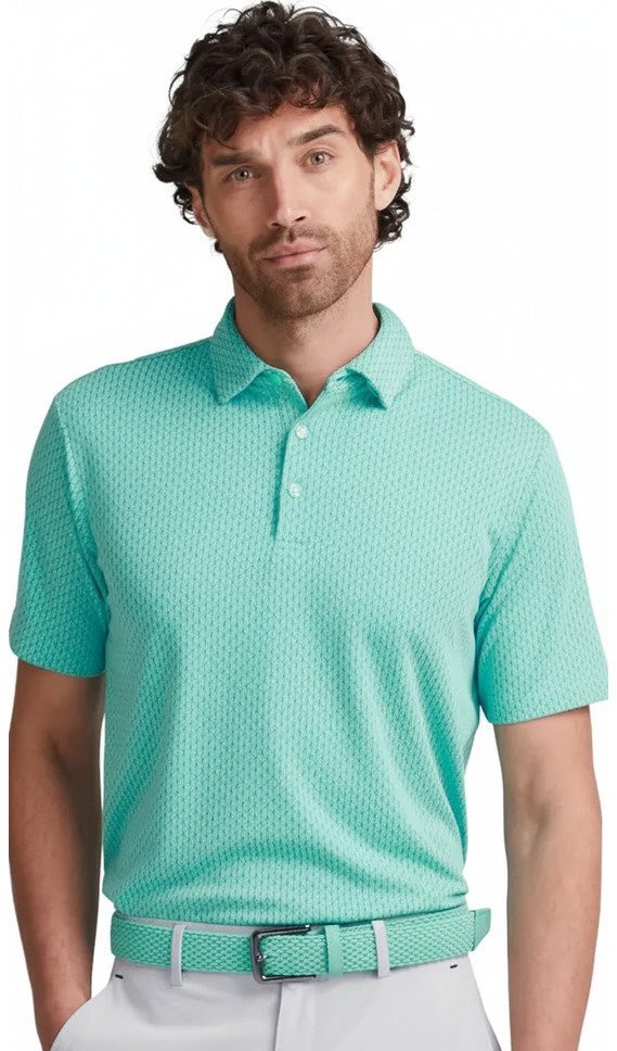 PING Hershel men's polo, green bay multi