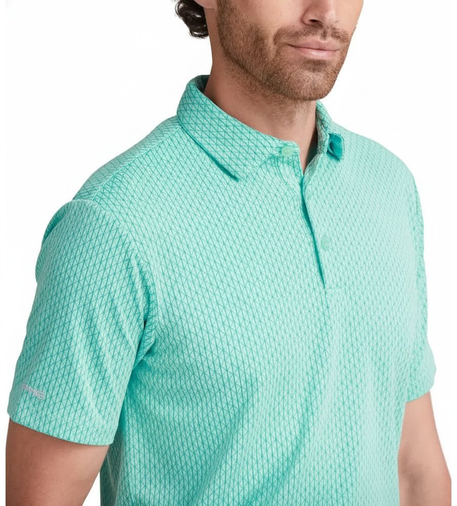 PING Hershel men's polo, green bay multi
