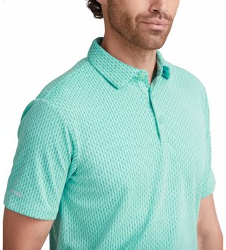 PING Hershel men's polo, green bay multi